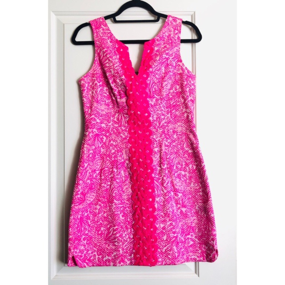 Lily Pulitzer x Target See ya Later Hot Pink Dress